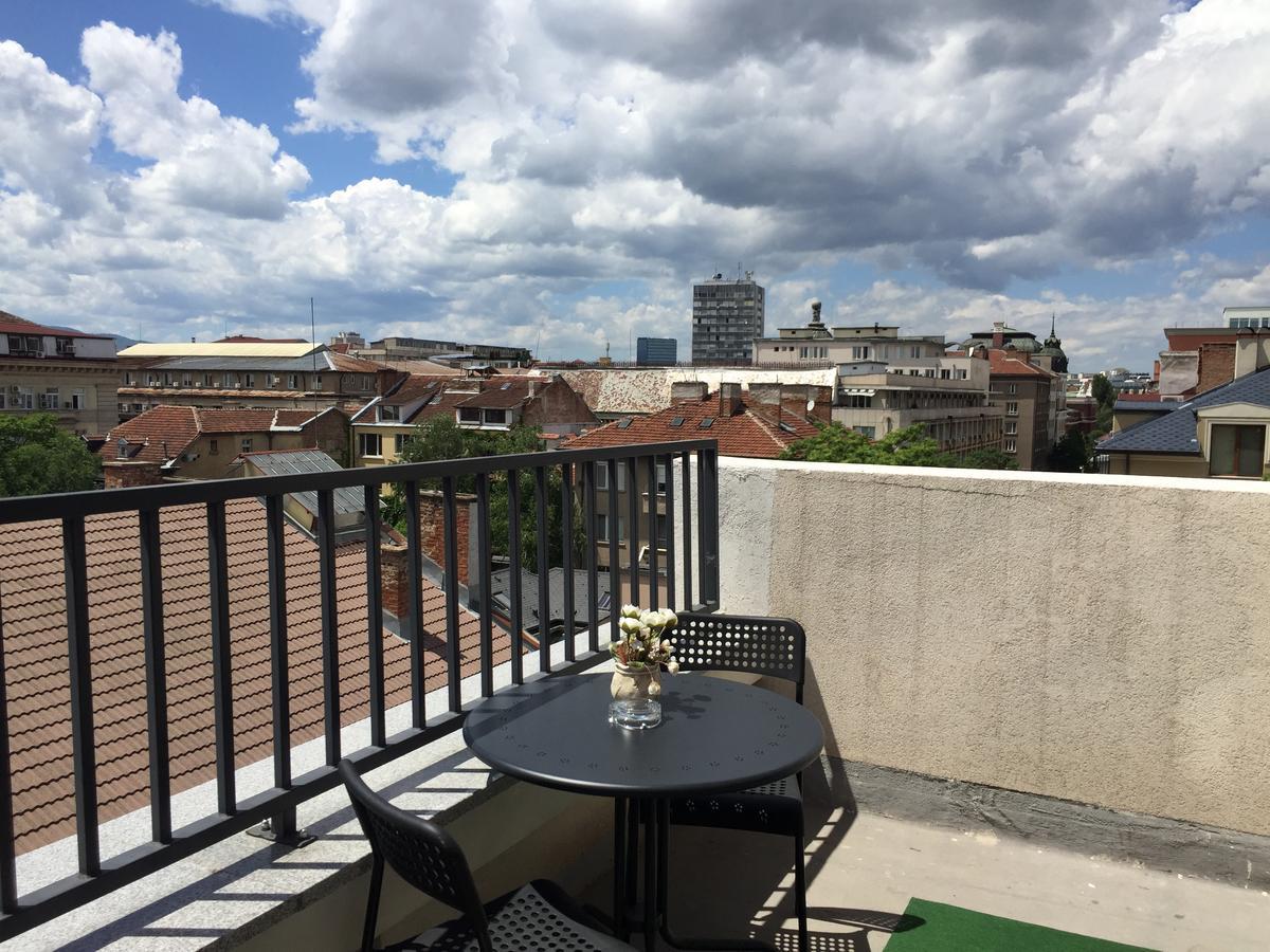 Rooftop Oscar Rooms Sofia Exterior foto